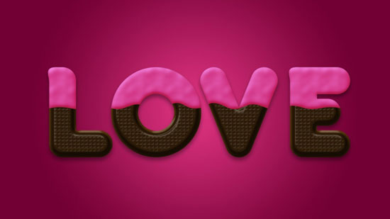 chocolate-text-effect-in-photoshop-for-valentines-day-01