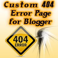 custom 404 error page