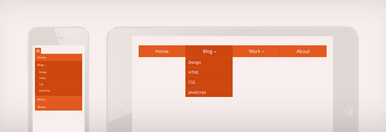 Menu chuẩn cho mobile và máy tính bảng với CSS3 & jQuery