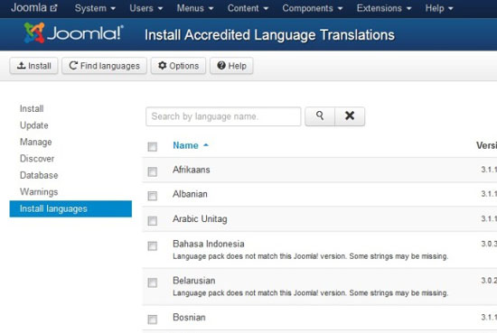 Từng bước cấu hình Multilanguage cho trang Joomla 3.x.