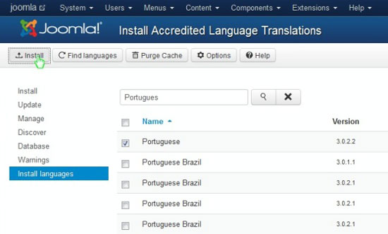 Từng bước cấu hình Multilanguage cho trang Joomla 3.x.