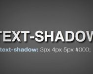 Tổng hợp hiệu ứng chữ bóng đổ (text-shadow) bằng CSS3