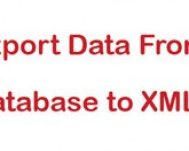 Backup Database thành một file XML với PHP