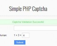 Tạo Captcha dựa trên tổng 2 số bằng PHP