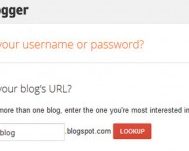 Cách tìm địa chỉ mail đăng nhập vào blogspot