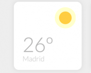 Weather Widgets : Mẫu dự báo thời tiết đơn giản bằng CSS3