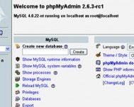 Tạo database, table và quản lý cơ sở dữ liệu MySQL bằng phpMyAdmin