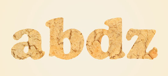 Tạo hiệu ứng chữ Cookies Typography bằng Photoshop